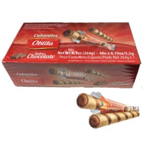 Cubanito OBLITA CHOCOLATE X48 Unidades