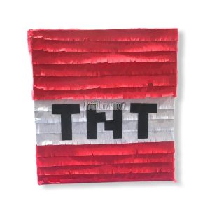Piñata BOMBA DINAMITA TNT MINECRAFT - Imagen 2