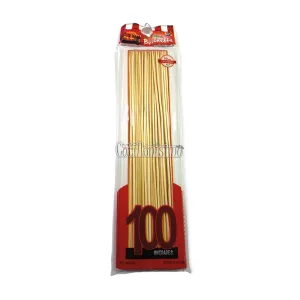 Palito Brochet 30 Cm X100 Unidades