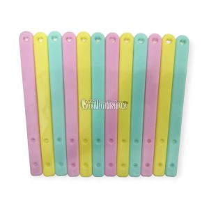Palitos Parpen Stick para Paletas Colores Pasteles x12 Unidades