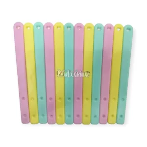 Palitos Parpen Stick para Paletas Colores Pasteles x12 Unidades
