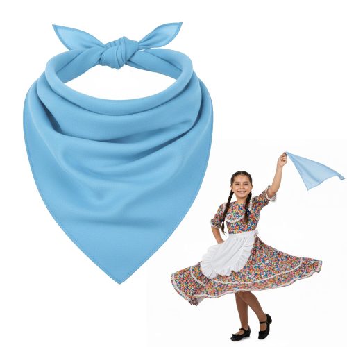 Pañuelo Celeste Patrio Tela