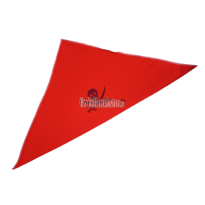 Pañuelo Pirata Rojo con Calavera x1 Unidad