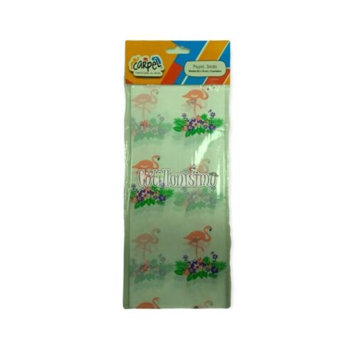 Papel Seda CARPEL Estampado Flamenco x5 Unidades