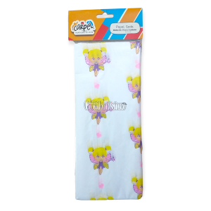 Papel Seda CARPEL Estampado Hadas Amarillas x5 Unidades