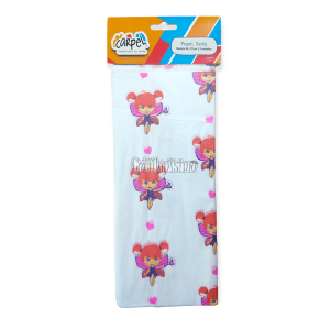 Papel Seda CARPEL Estampado Hadas Pelirrojas x5 Unidades