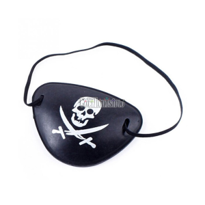 Parche Pirata Rígido (Plastico)