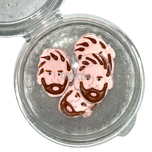 Pastillaje Azúcar Cara de Messi x4u