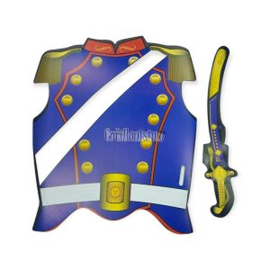 Pechera Granadero con Sable Carton x1 Unidad