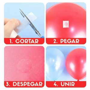Alternative view of Pegamento para Globos en Rollo para 100 Unidades