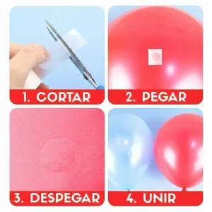 Alternative view of Pegamento para Globos en Rollo para 100 Unidades