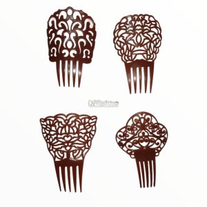 Peineton Patrio Plastico Modelos Surtidos Color Marrón x1 PATRIMAR