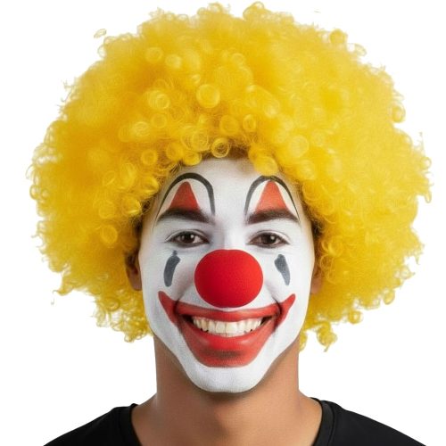 Peluca Afro Color AMARILLO