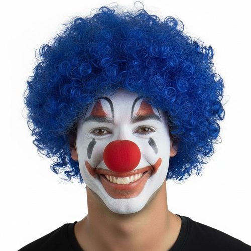 Peluca Afro Color AZUL