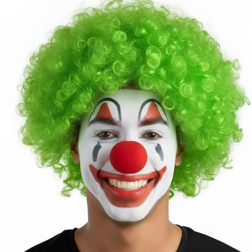 Peluca Afro Color VERDE