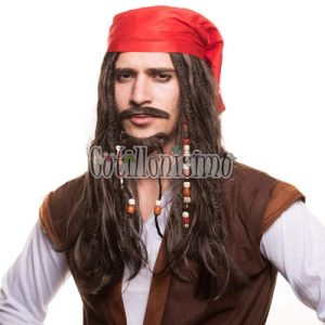 Alternative view of Peluca JACK SPARROW (PIRATA STYLE)