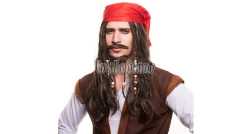 Peluca JACK SPARROW (PIRATA STYLE) - Imagen 2
