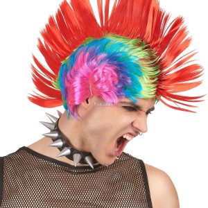 Peluca PUNK Multicolor (NO LED)