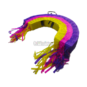 Piñata Arcoiris con Flecos - Imagen 2