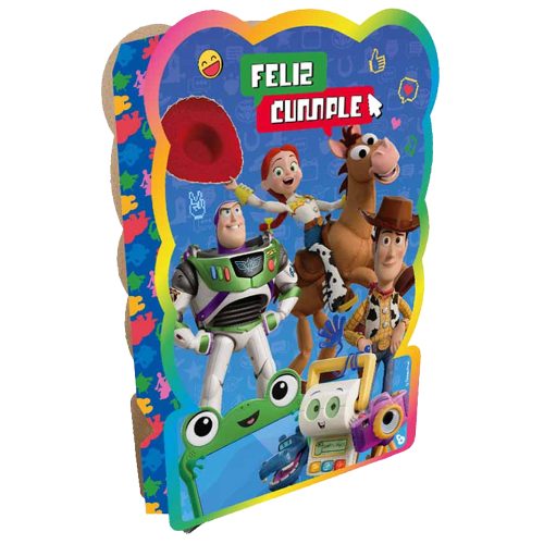 Piñata Carton Toy Story 5 - Licencia Oficial