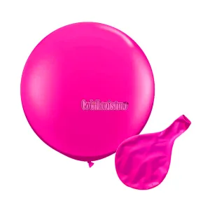 Piñata Globo Rosa Fluo 24 Pulgadas
