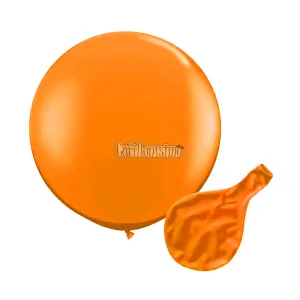 Piñata Globo Naranja Fluo 24 Pulgadas