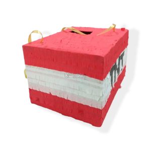 Piñata MINI BOMBA DINAMITA TNT MINECRAFT - Imagen 2
