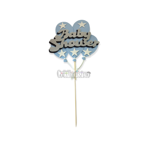 Pinche Baby Shower Globo Celeste Goma Eva