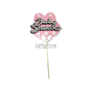 Pinche Baby Shower Globo Rosa Goma Eva