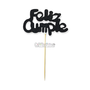 Pinche Feliz Cumple Gibreado Goma Eva Negro