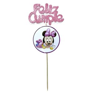 Pinche Feliz Cumpleaños Gibreado Minnie Mouse Bebe