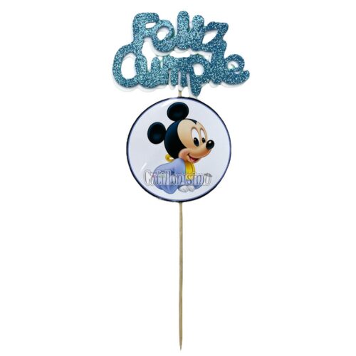 Pinche Feliz Cumpleaños Gibreado Mickey Mouse Bebe