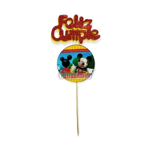 Pinche Feliz Cumpleaños Gibreado Mickey Mouse