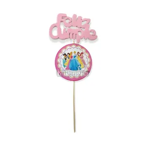 Pinche Feliz Cumpleaños Gibreado Princesas Disney