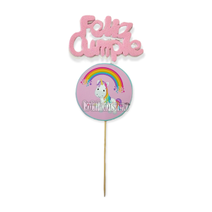 Pinche Feliz Cumpleaños Gibreado Unicornio