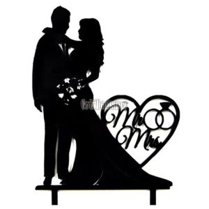 Topper para Torta Novios Modelo 5