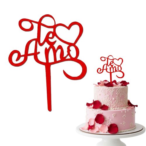 Pinche Fibrofacil Te Amo con Corazón Rojo