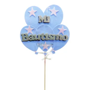 Pinche Mi Bautismo Globo Celeste Goma Eva