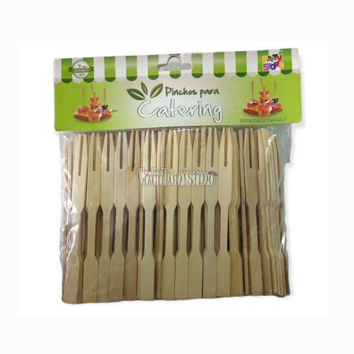 Pinches de Bamboo 9cm para Catering x100u