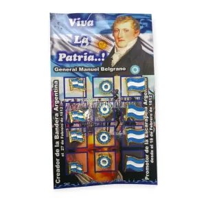 Pins Escarapelas Argentina Metal x1 Unidad