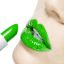Labial Fluo (Pinta Labios) VERDE