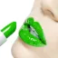 Labial Fluo (Pinta Labios) VERDE