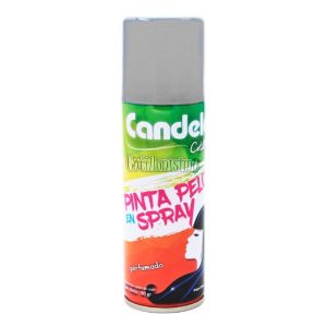 Pintura Pinta Pelo En Aerosol Color Plateado
