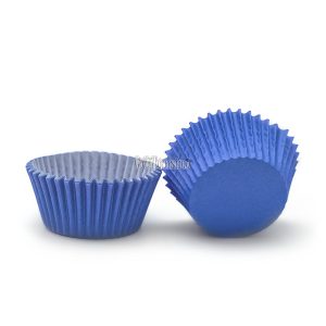Pirotines Cupcakes Nº10 - Azul x25 Unidades