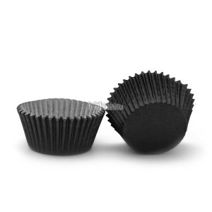 Pirotines Cupcakes Nº10 - Negro x25 U