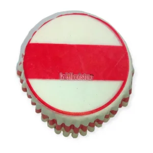 Pirotines Cupcakes Nº10 - River x25 Unidades