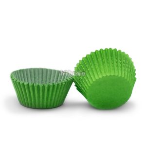 Pirotines Cupcakes Nº10 - Verde x25 Unidades