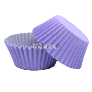 Pirotines Cupcakes Nº10 - Violeta Pastel x25U