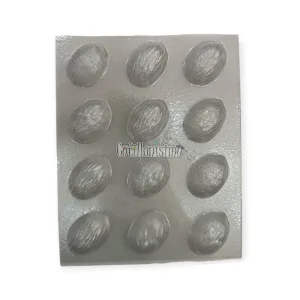 Molde Placa Acetato Nueces x12 Unidades