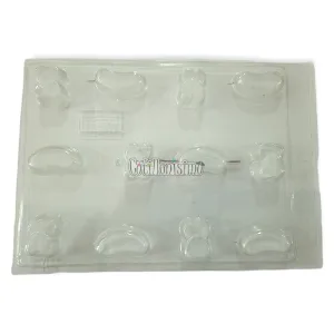 Placa Molde Bombones Formas Acetato